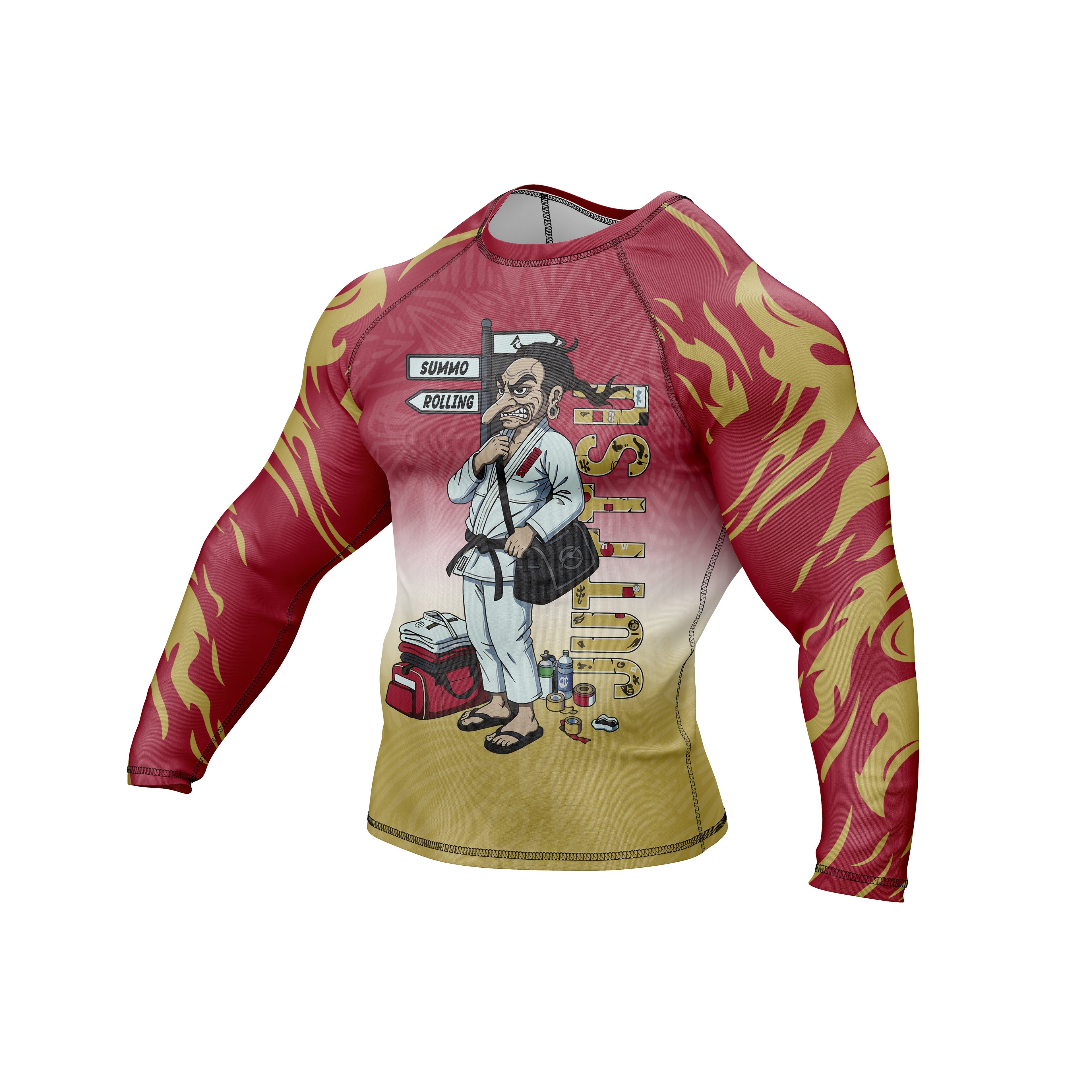 Musha Shugyo Premium Bjj Rash Guard For Men/Women