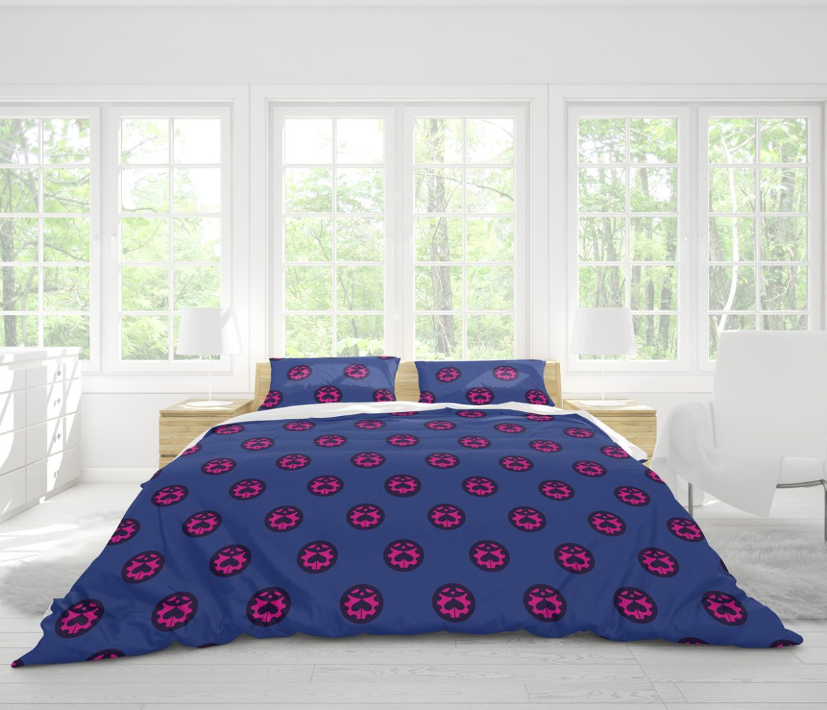Giorno Manga Jojo'S Bizarre Adventure Bedding Set