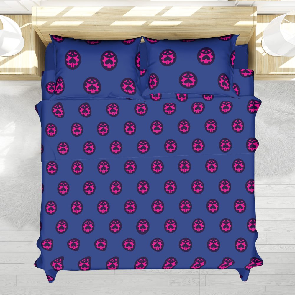 Giorno Manga Jojo'S Bizarre Adventure Bedding Set