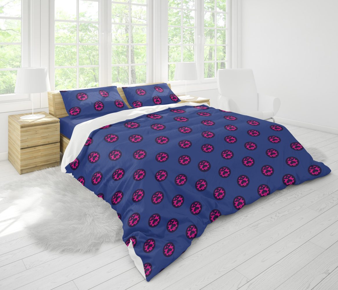 Giorno Manga Jojo'S Bizarre Adventure Bedding Set