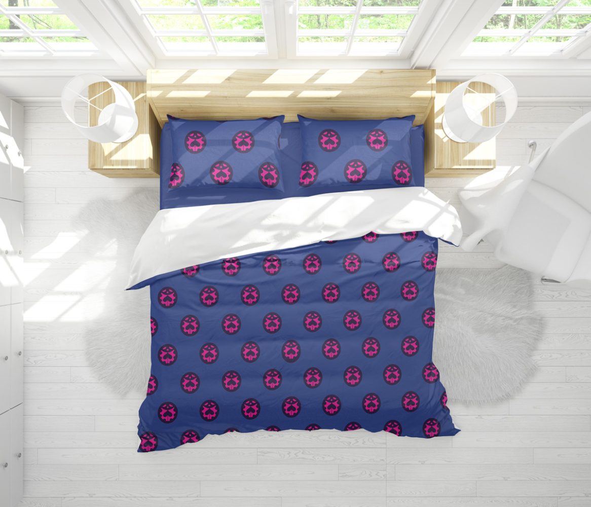 Giorno Manga Jojo'S Bizarre Adventure Bedding Set