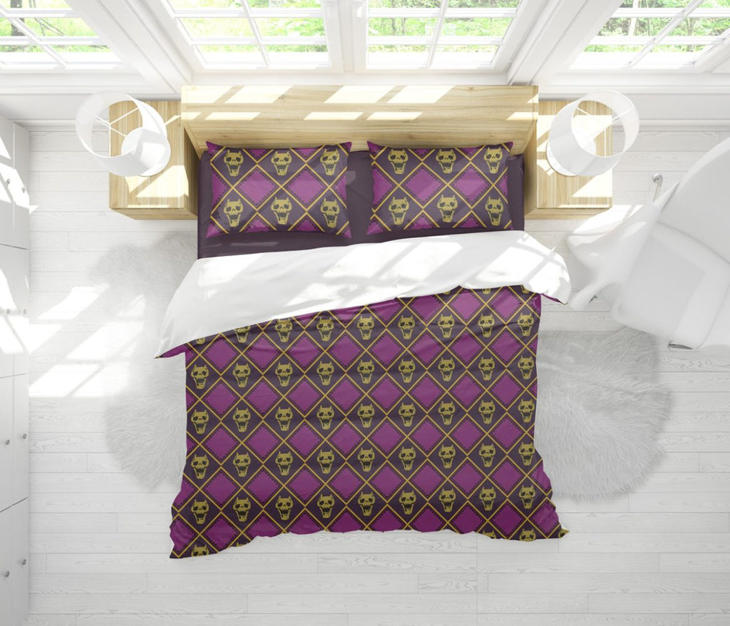 Killer Queen Jojo'S Bizarre Adventure Bedding Set