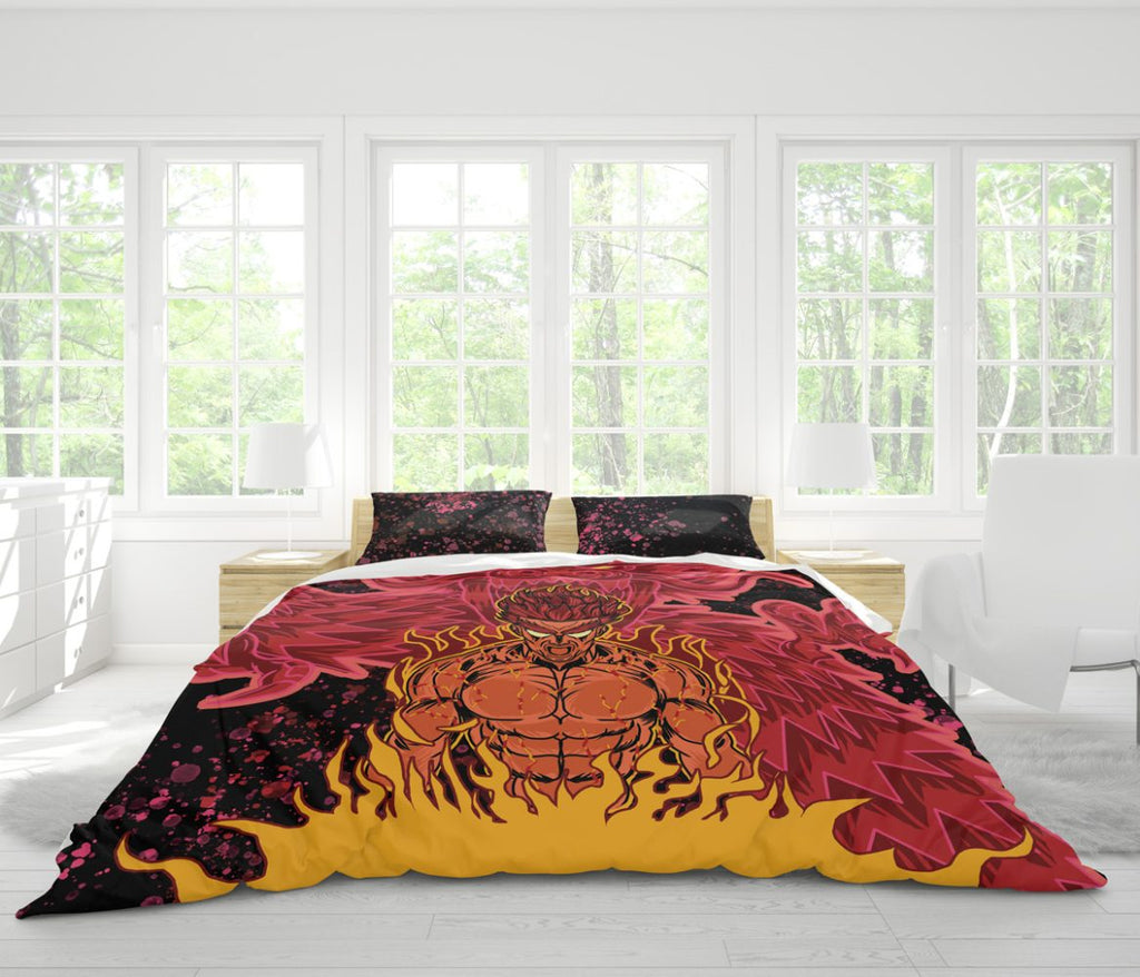 Might Guy 8Th Gate Shippuden Bedding Set