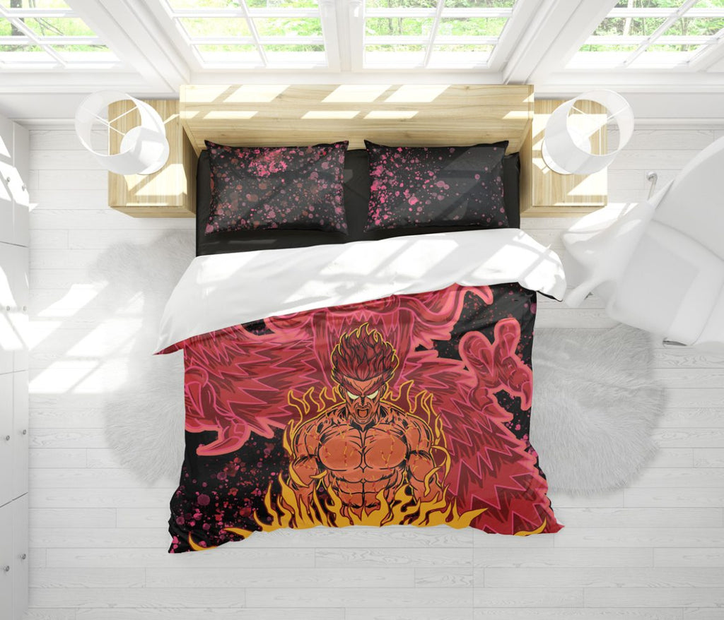 Might Guy 8Th Gate Shippuden Bedding Set