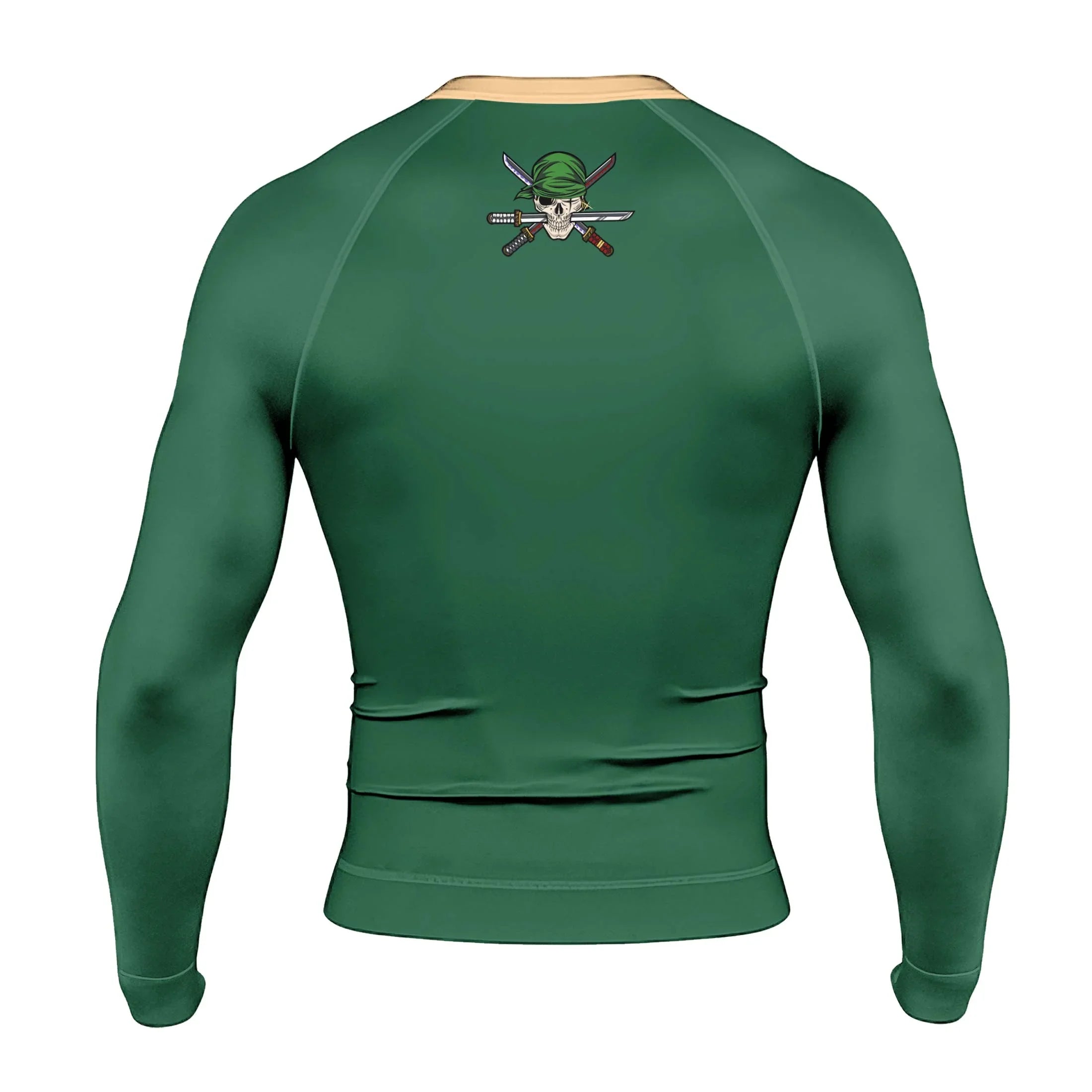 One Piece Zoro Timeskip Men's Long Sleeve Rash Guard