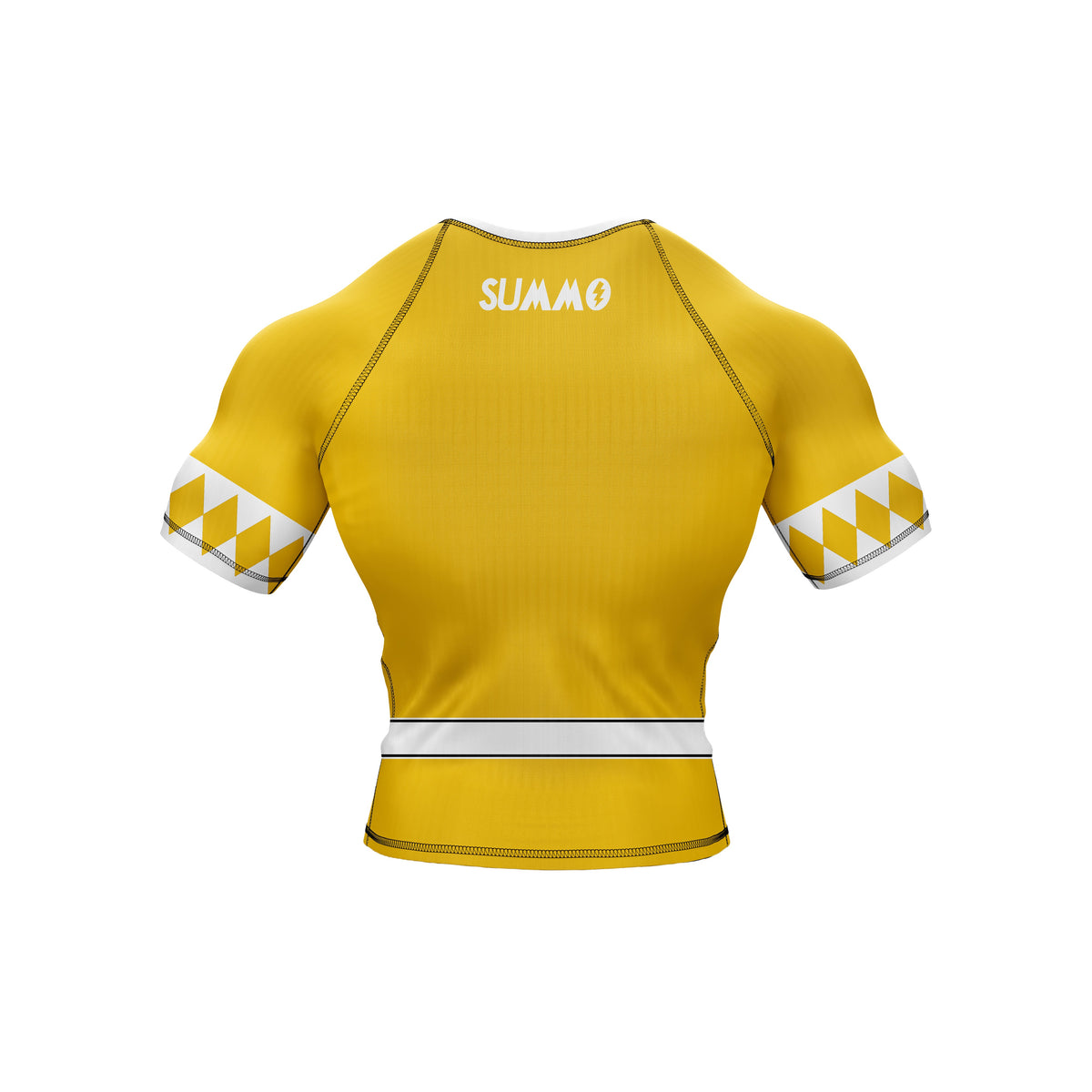 Mighty Morphin Grappler – Yellow Premium Rash Guard For Men/Women