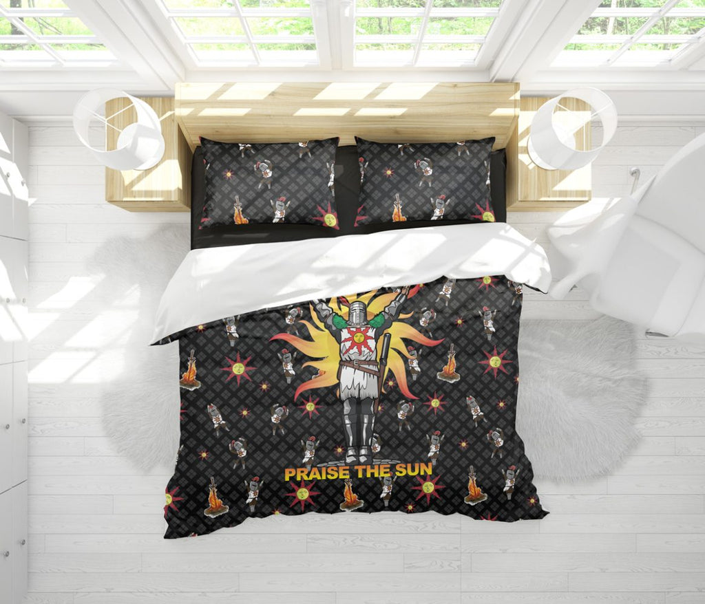 Praise The Sun Dark Souls Bedding Set