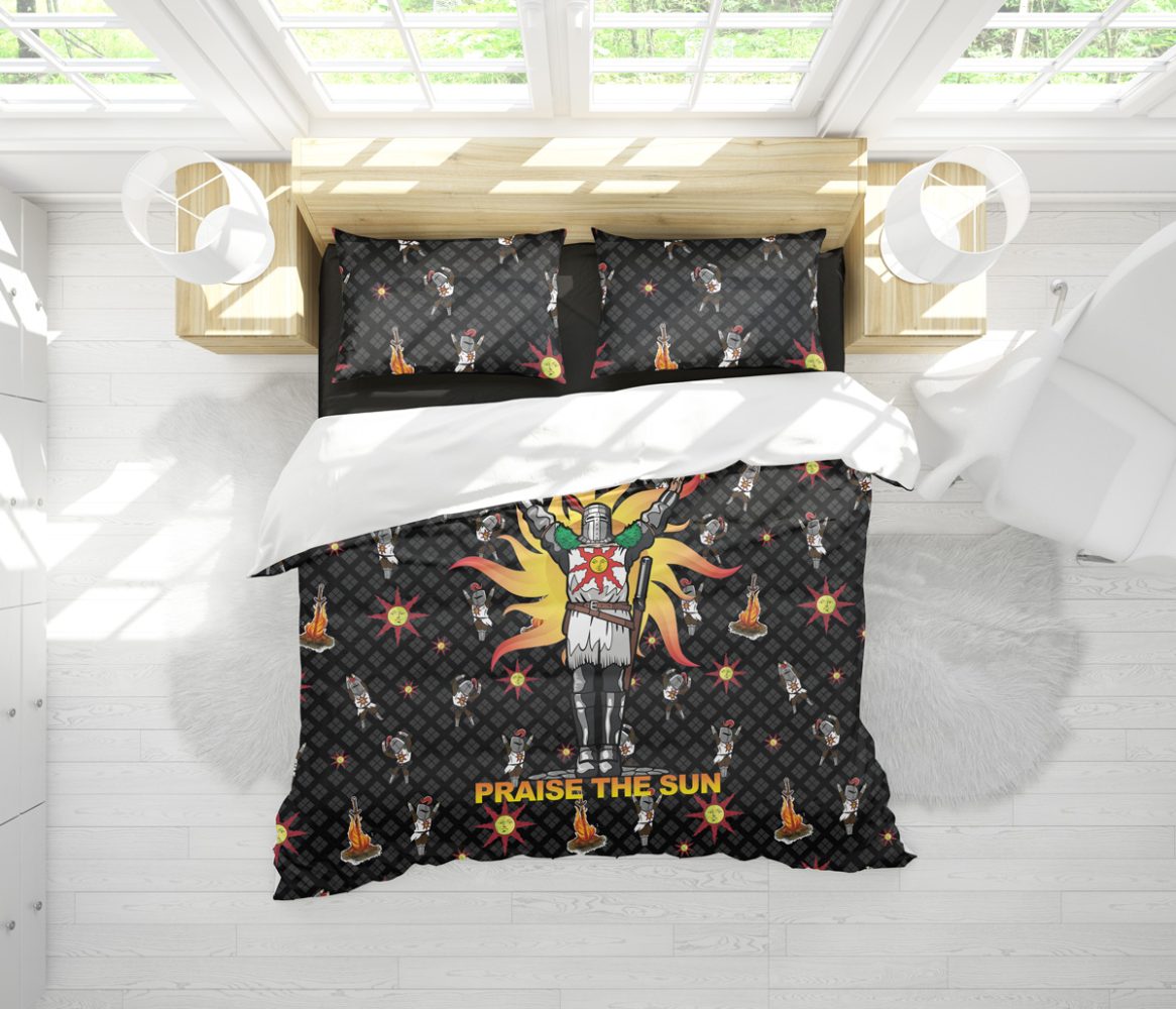 Praise The Sun Dark Souls Bedding Set