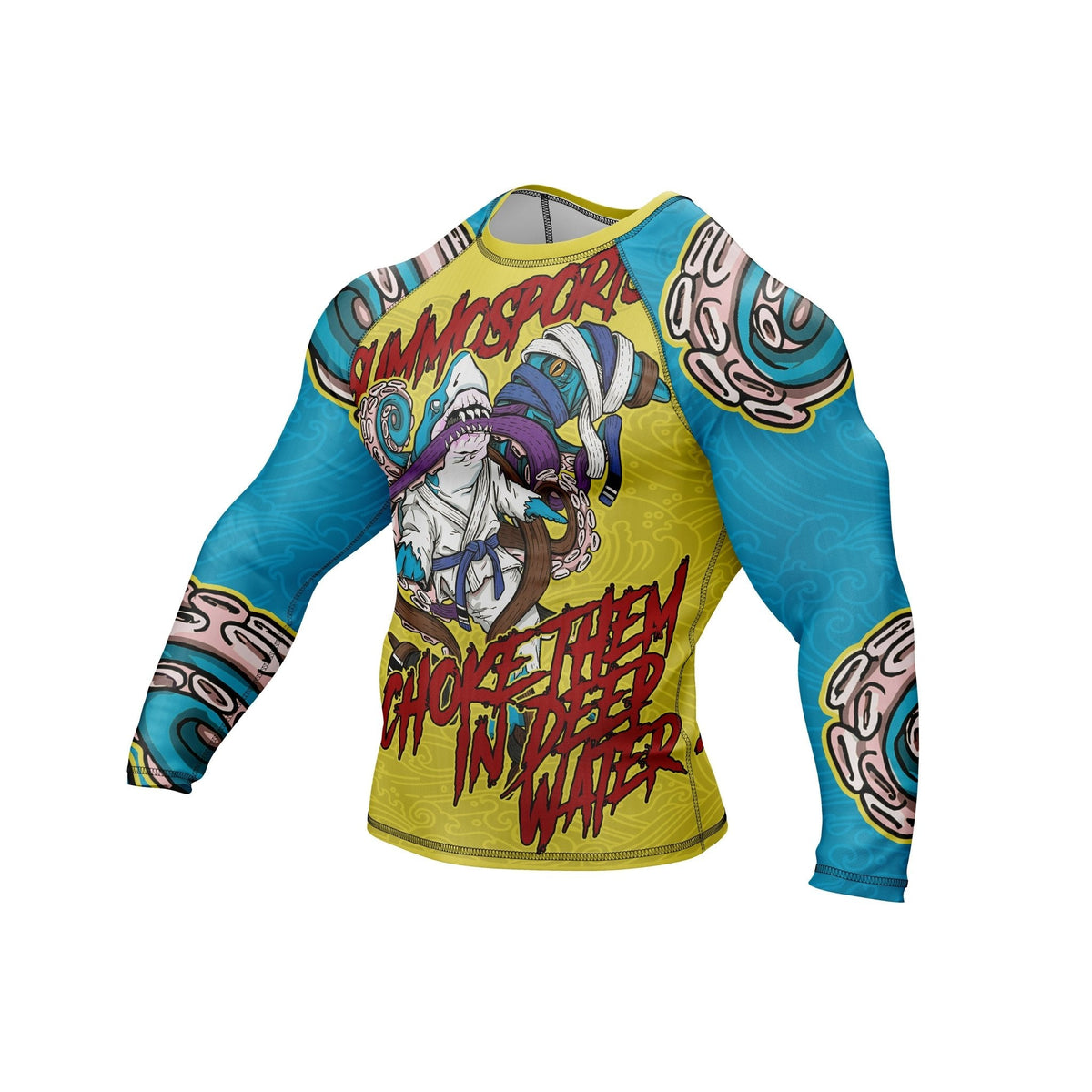 Abyss Choke Premium Bjj Rash Guard For Men/Women