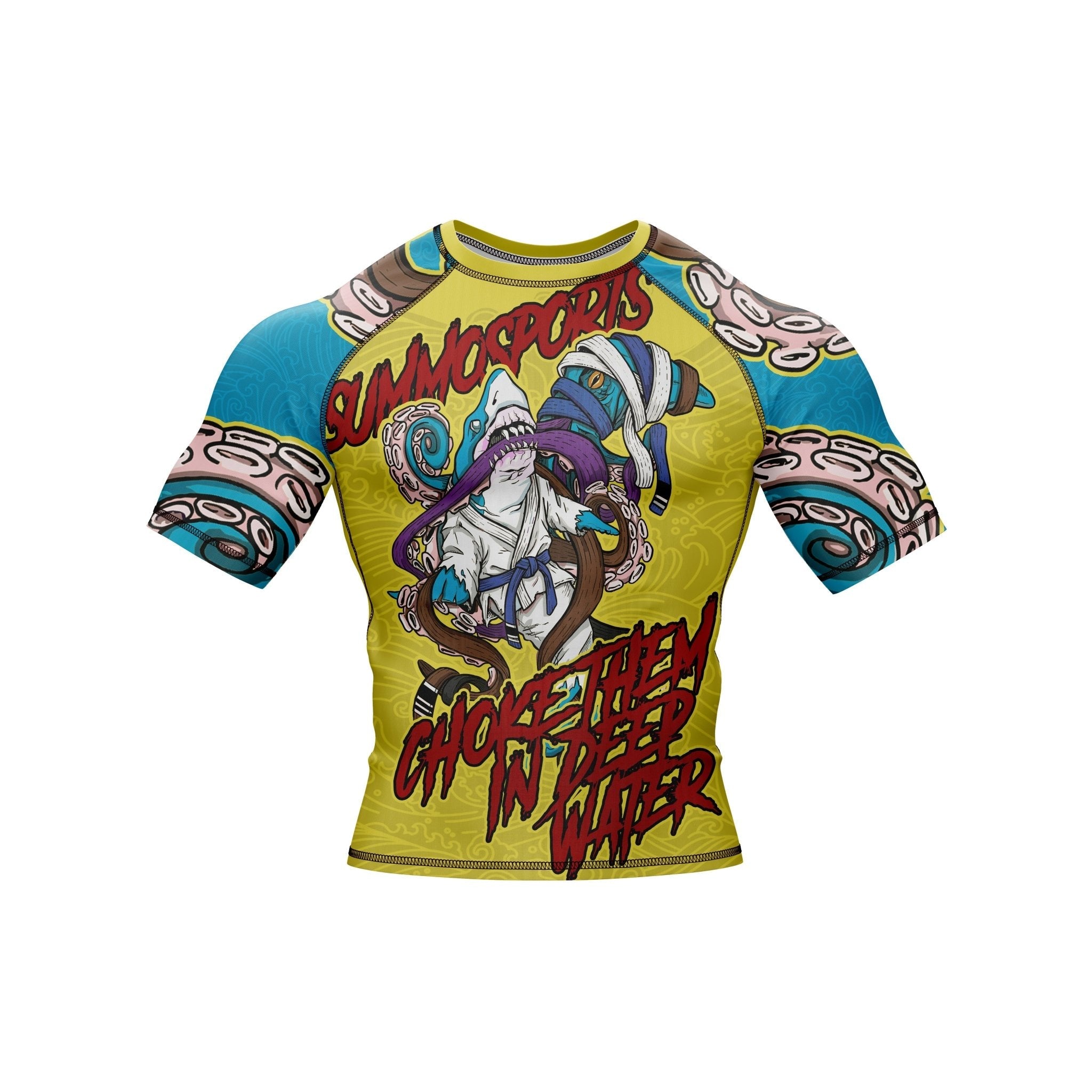 Abyss Choke Premium Bjj Rash Guard For Men/Women