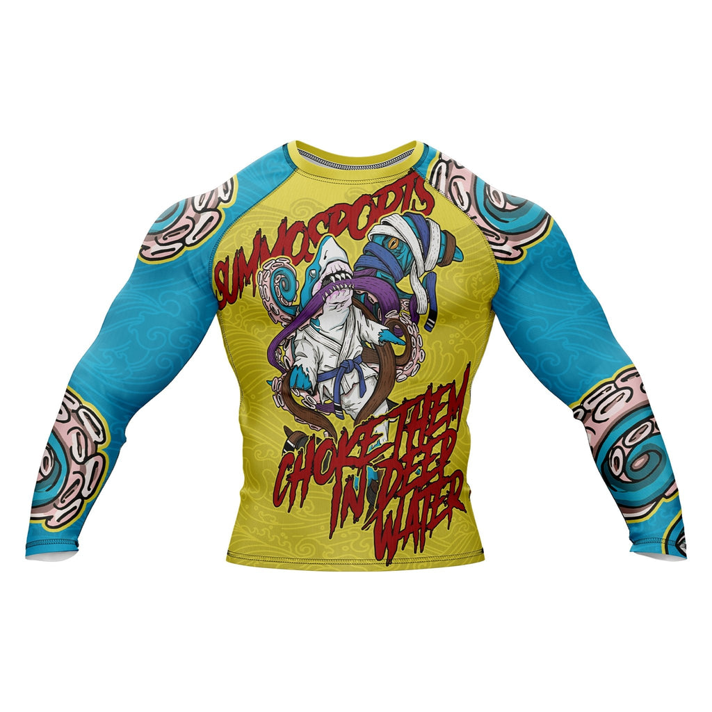 Abyss Choke Premium Bjj Rash Guard For Men/Women