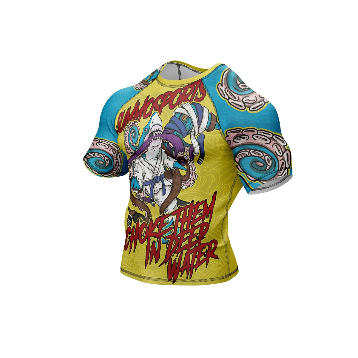 Abyss Choke Premium Bjj Rash Guard For Men/Women