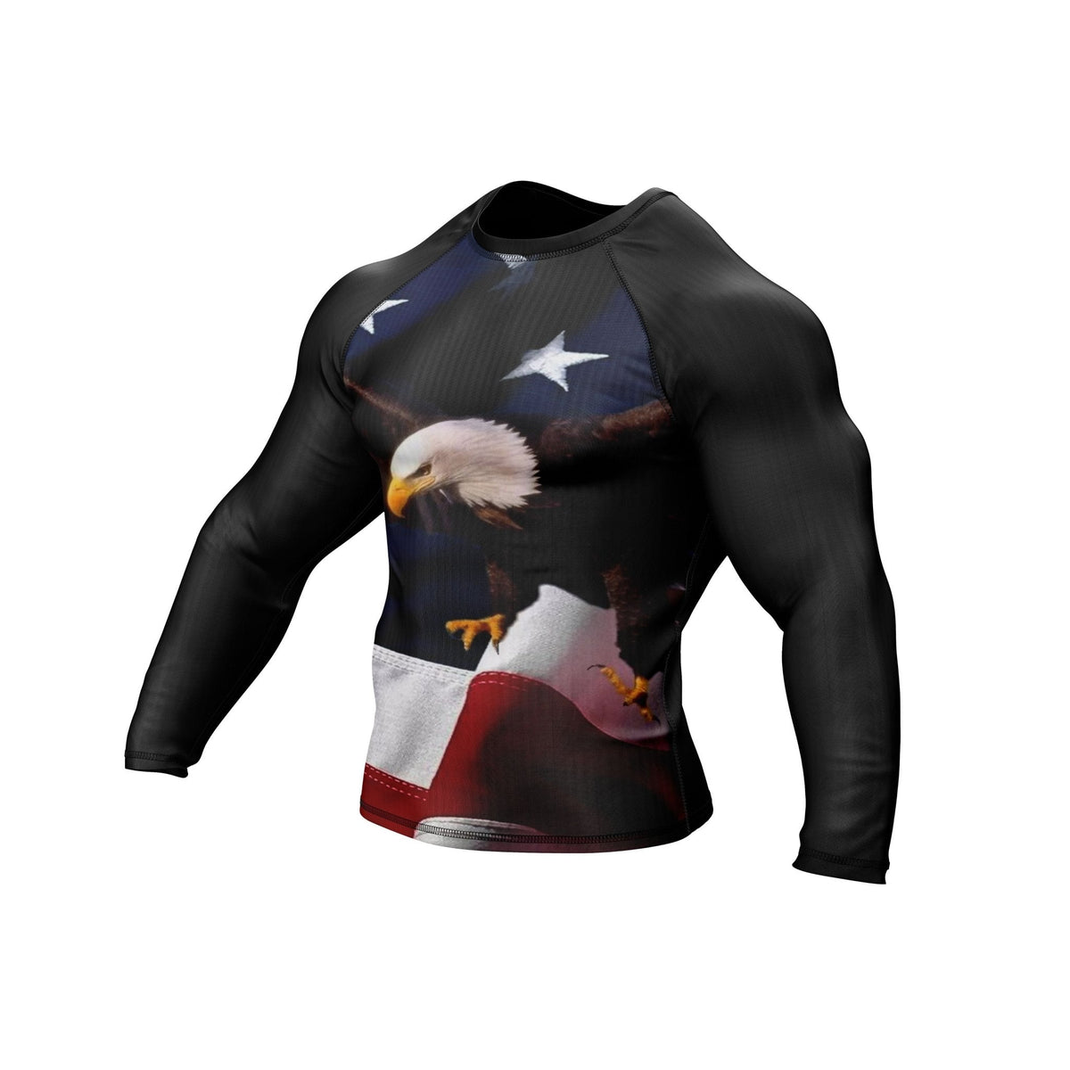 American Warrior Premium Bjj Rash Guard For Men/Women