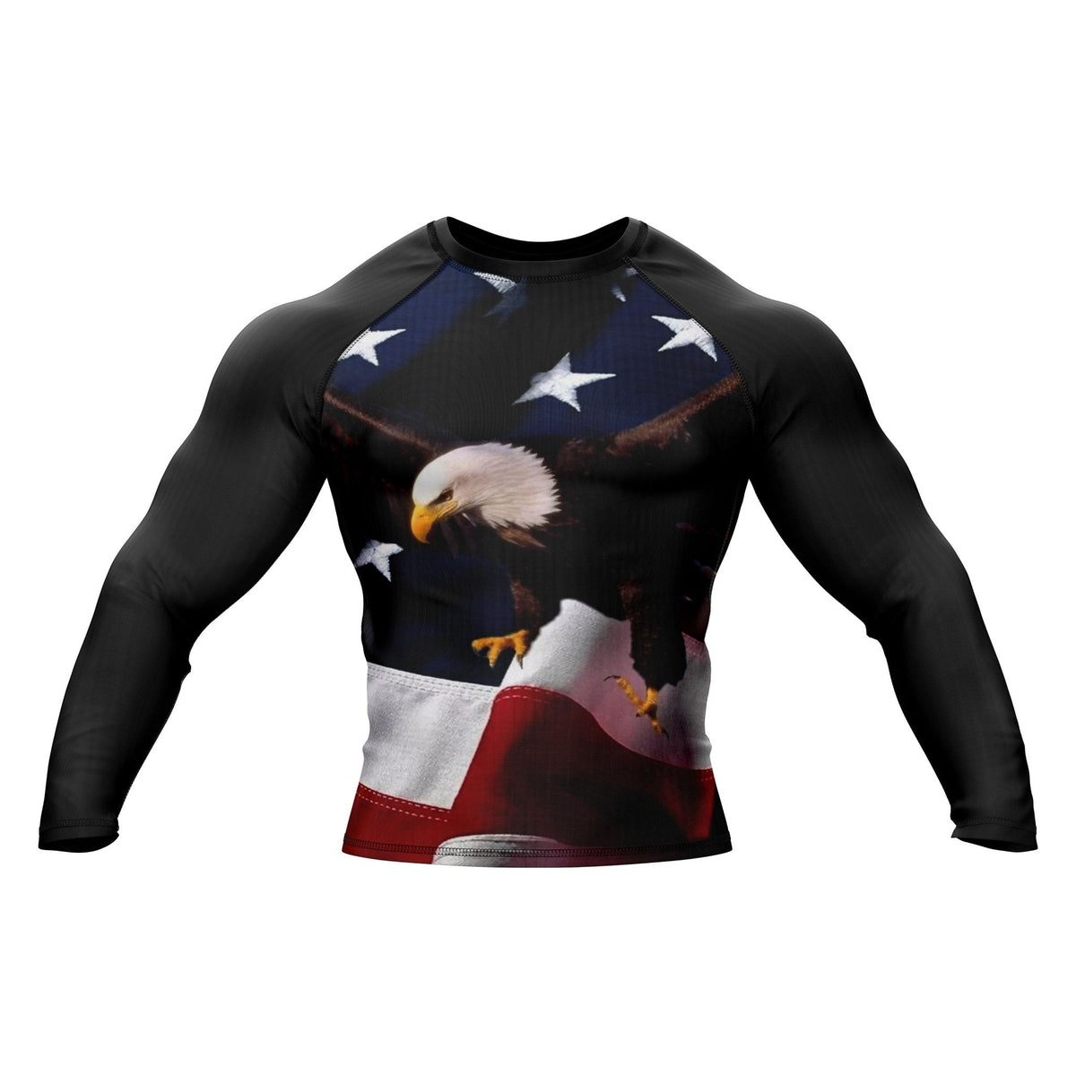 American Warrior Premium Bjj Rash Guard For Men/Women