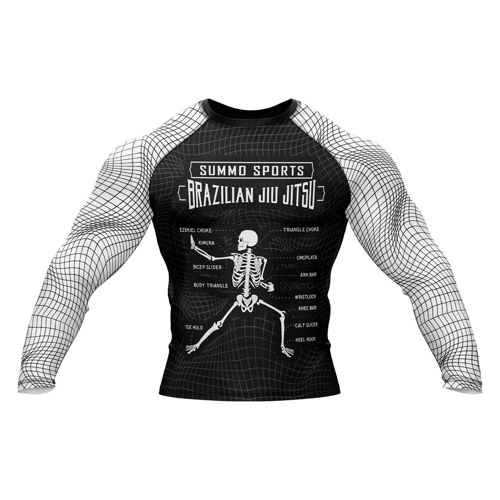 Anatomical Premium Bjj Rash Guard For Men/Women