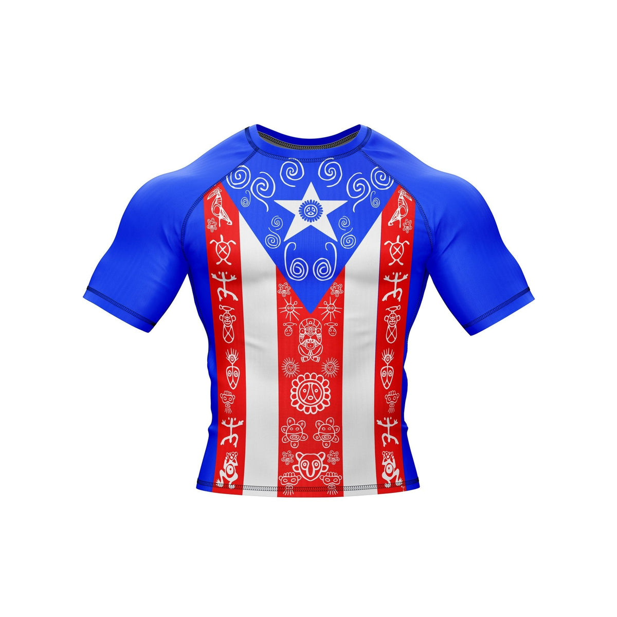 Boricua Pride Premium Rash Guard For Men/Women