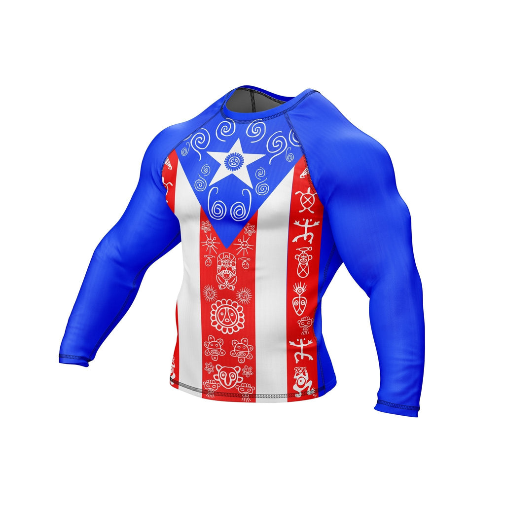Boricua Pride Premium Rash Guard For Men/Women