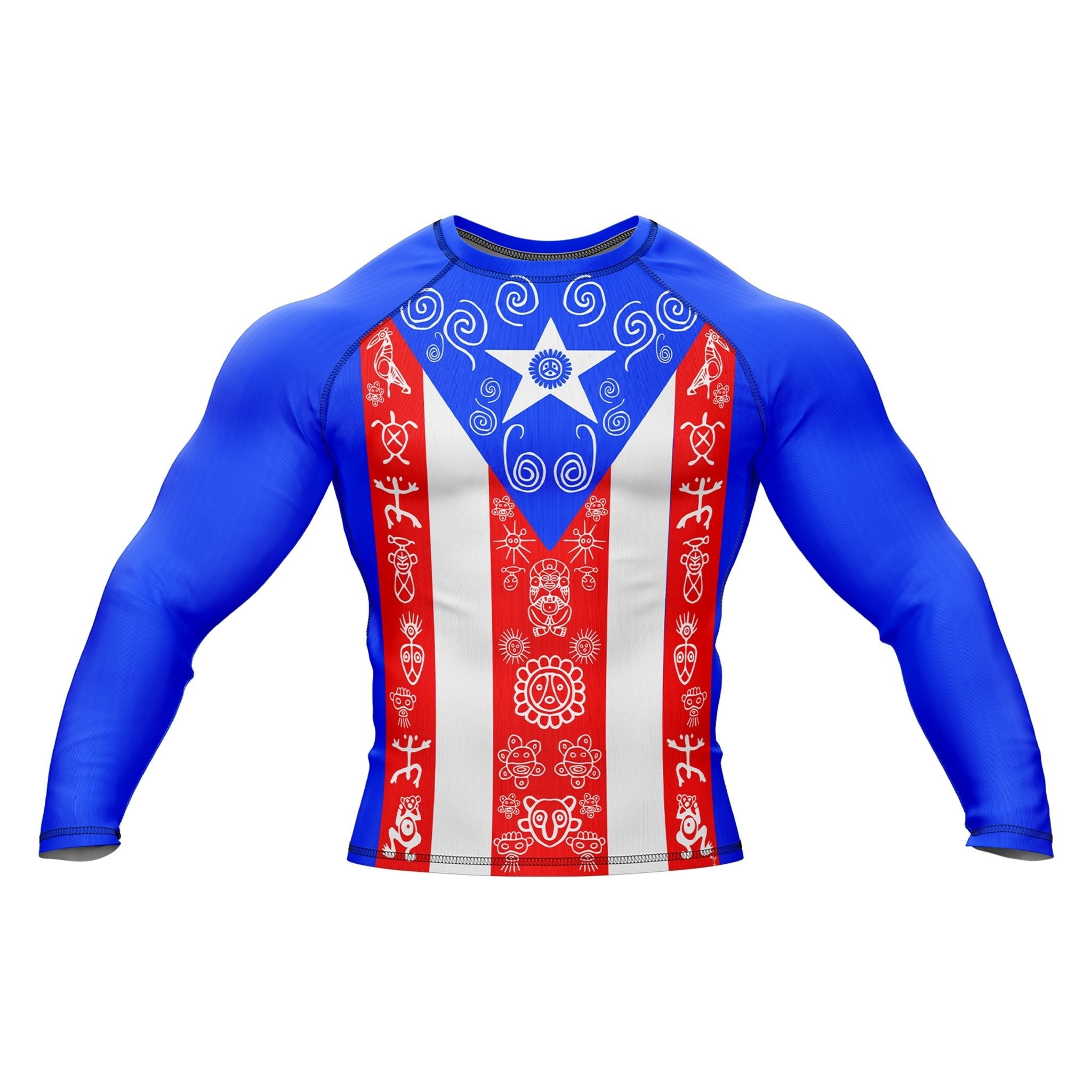 Boricua Pride Premium Rash Guard For Men/Women