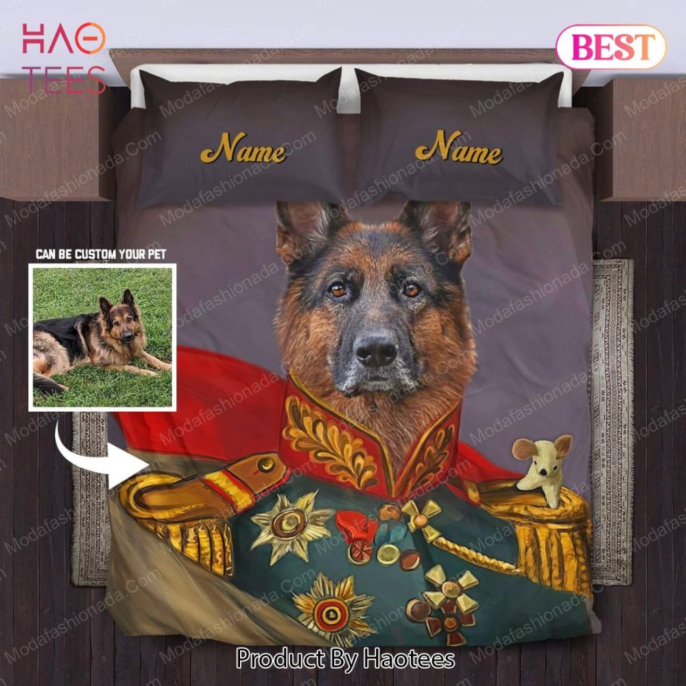 German Portrait Military Old German Shepherd Dog Bedding Sets Bed Sets, Bedroom Sets