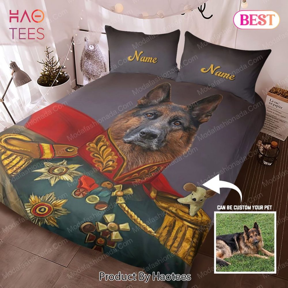 German Portrait Military Old German Shepherd Dog Bedding Sets Bed Sets, Bedroom Sets