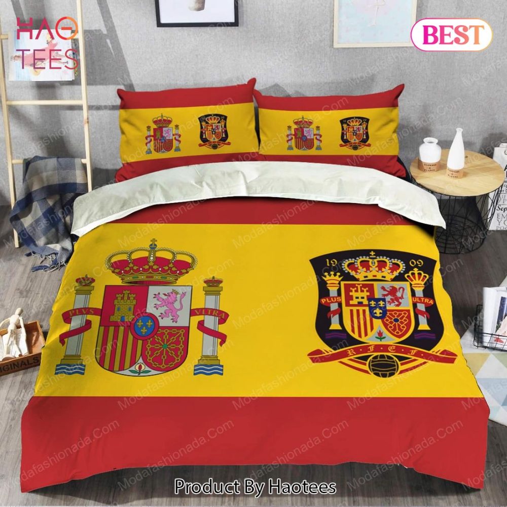Logo Spain National Football Team Bedding Sets Bed Sets, Bedroom Sets