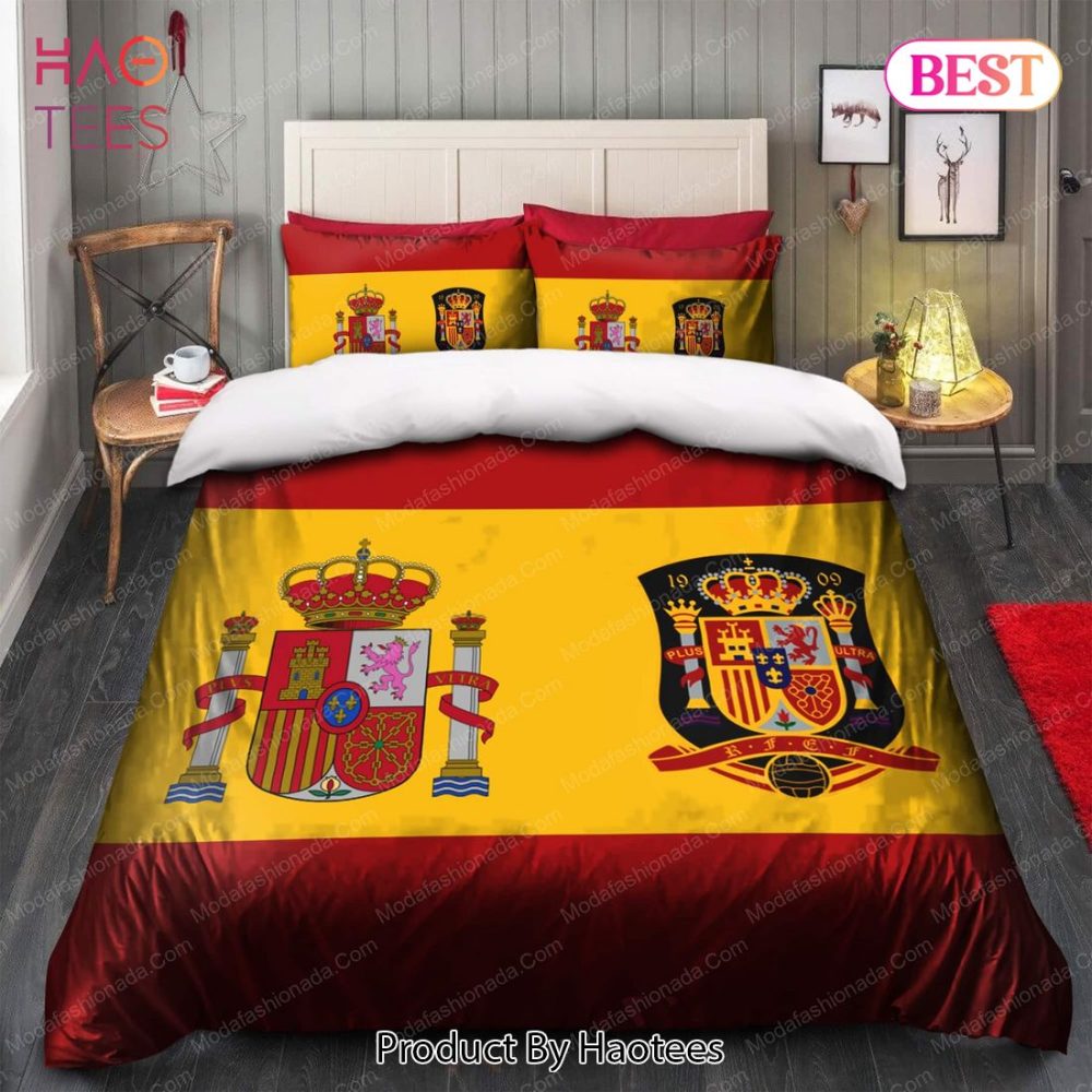 Logo Spain National Football Team Bedding Sets Bed Sets, Bedroom Sets