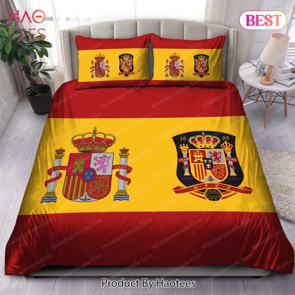 Logo Spain National Football Team Bedding Sets Bed Sets, Bedroom Sets
