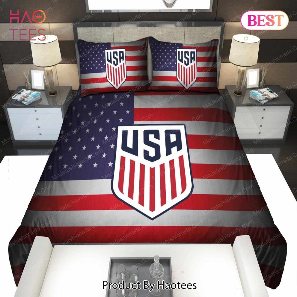Logo United States Men'S National Soccer Team Bedding Sets Bed Sets, Bedroom Sets