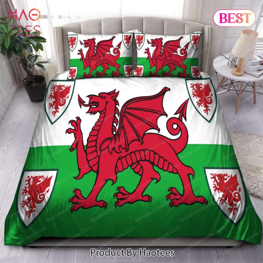 Logo Wales National Football Team Bedding Sets Bed Sets, Bedroom Sets