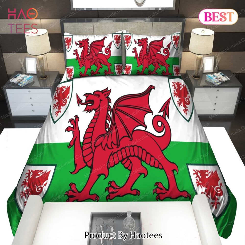 Logo Wales National Football Team Bedding Sets Bed Sets, Bedroom Sets
