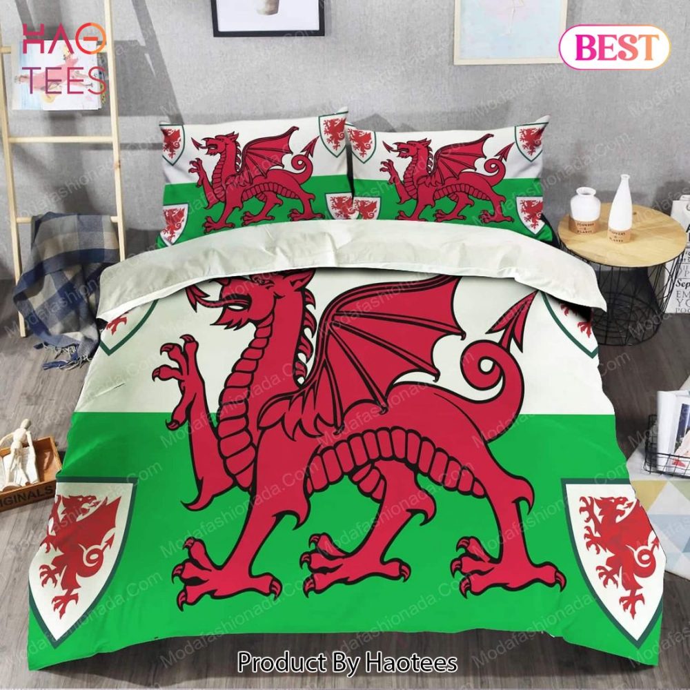 Logo Wales National Football Team Bedding Sets Bed Sets, Bedroom Sets