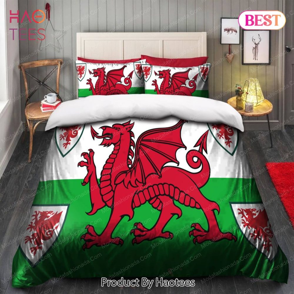 Logo Wales National Football Team Bedding Sets Bed Sets, Bedroom Sets