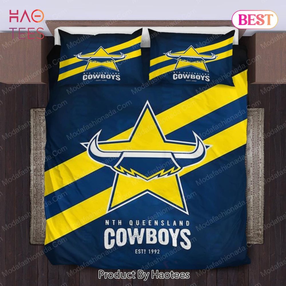 North Queensland Cowboys Logo Bedding Sets 01 Bed Sets, Bedroom Sets, Comforter Sets, Duvet Cover, Bedspread