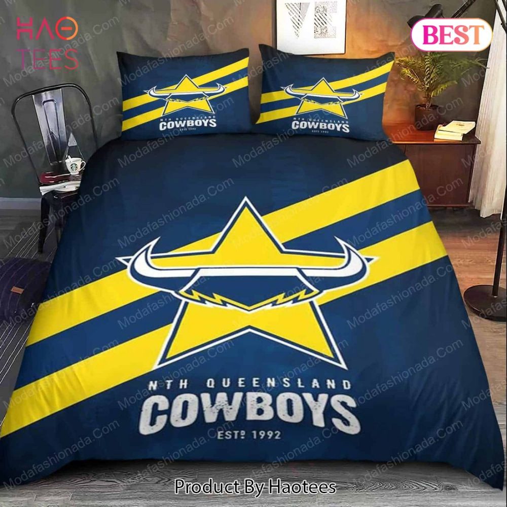 North Queensland Cowboys Logo Bedding Sets 01 Bed Sets, Bedroom Sets, Comforter Sets, Duvet Cover, Bedspread