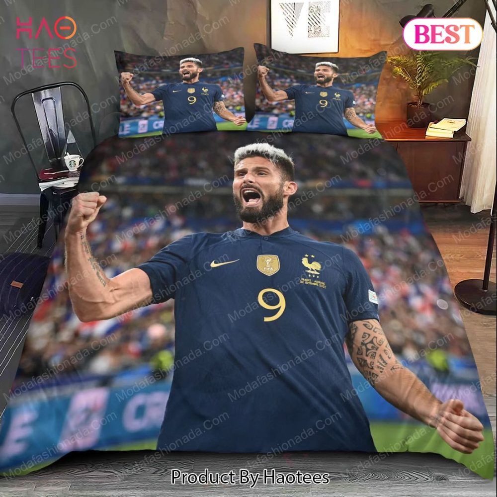 Olivier Giroud France Bedding Sets 01 Bed Sets, Bedroom Sets, Comforter Sets, Duvet Cover, Bedspread
