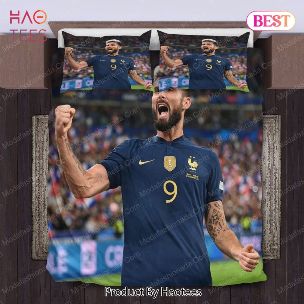 Olivier Giroud France Bedding Sets 01 Bed Sets, Bedroom Sets, Comforter Sets, Duvet Cover, Bedspread