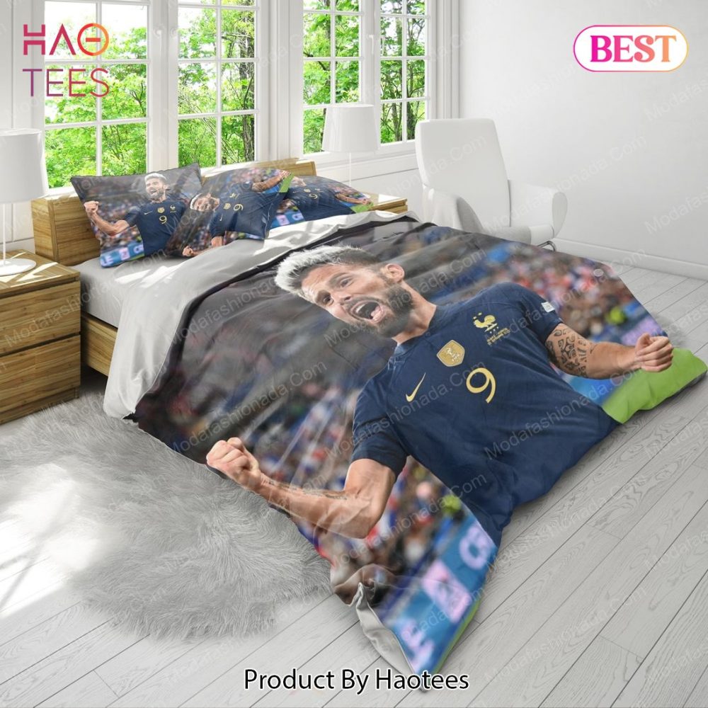Olivier Giroud France Bedding Sets 01 Bed Sets, Bedroom Sets, Comforter Sets, Duvet Cover, Bedspread