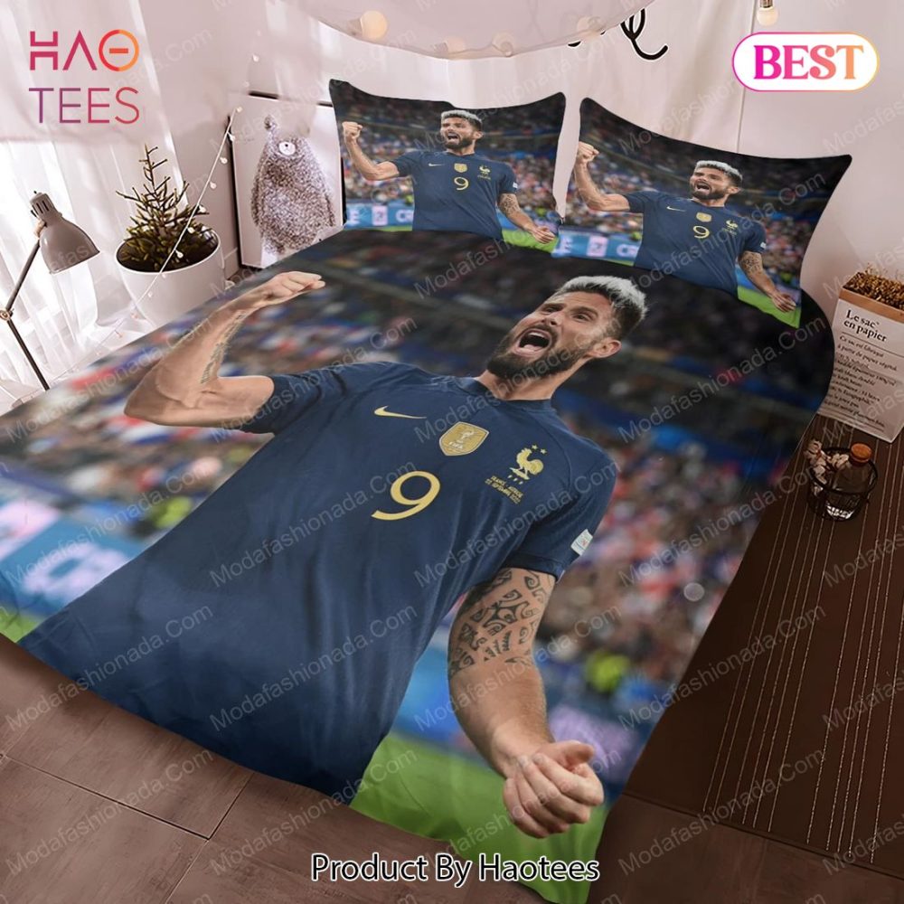Olivier Giroud France Bedding Sets 01 Bed Sets, Bedroom Sets, Comforter Sets, Duvet Cover, Bedspread
