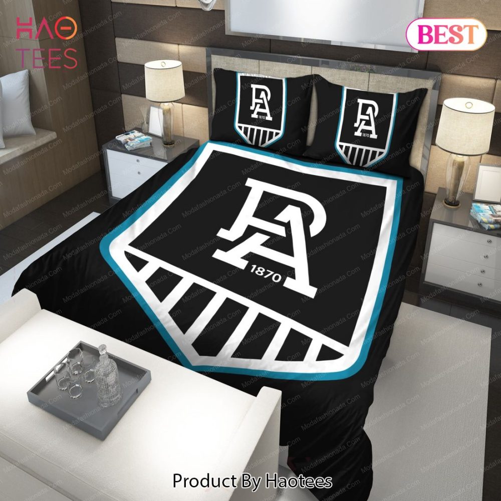 Port Adelaide Football Club Logo Bedding Sets Bed Sets, Bedroom Sets