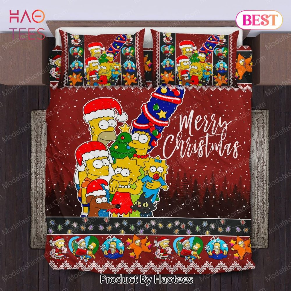 Simpsons Christmas Bedding Sets Bed Sets, Bedroom Sets