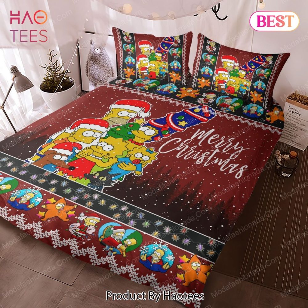 Simpsons Christmas Bedding Sets Bed Sets, Bedroom Sets