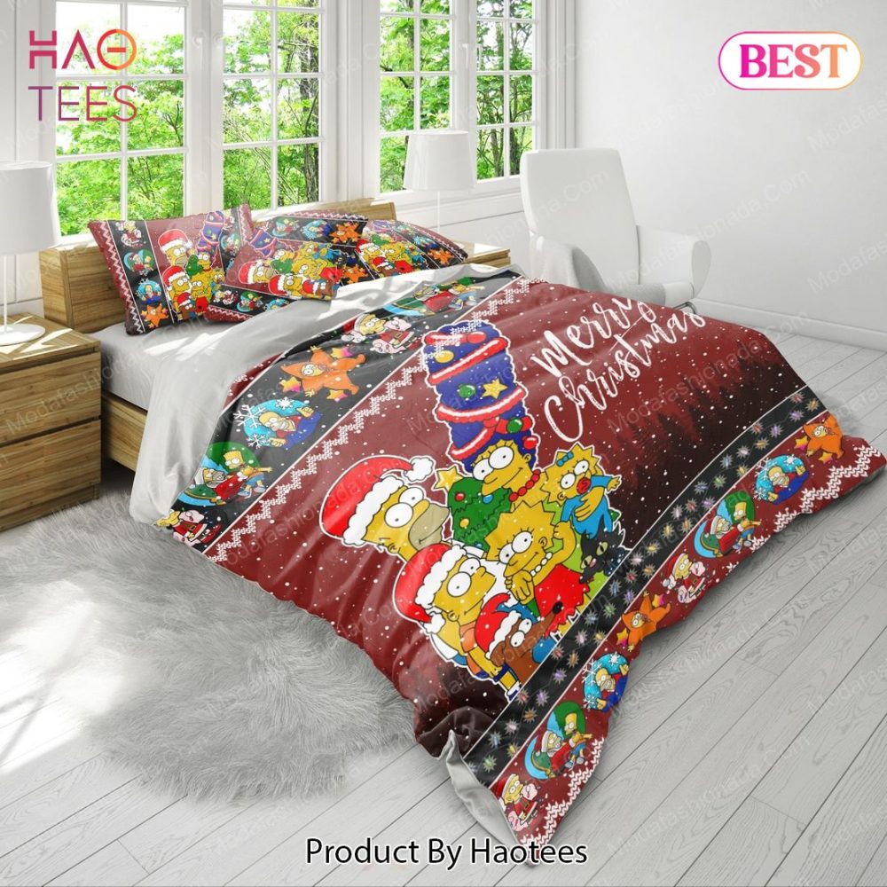Simpsons Christmas Bedding Sets Bed Sets, Bedroom Sets