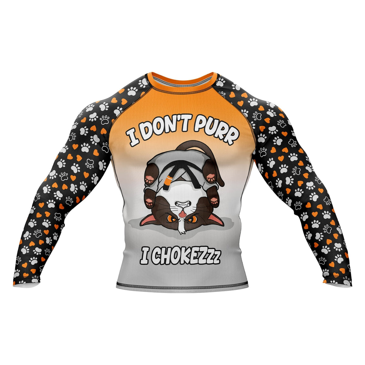 Choke Kitty Premium Bjj Rash Guard For Men/Women