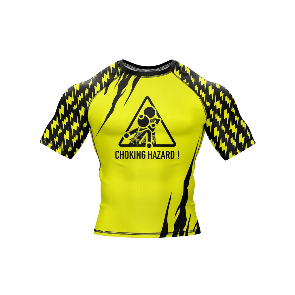 Choking Hazard Premium Bjj Rash Guard For Men/Women