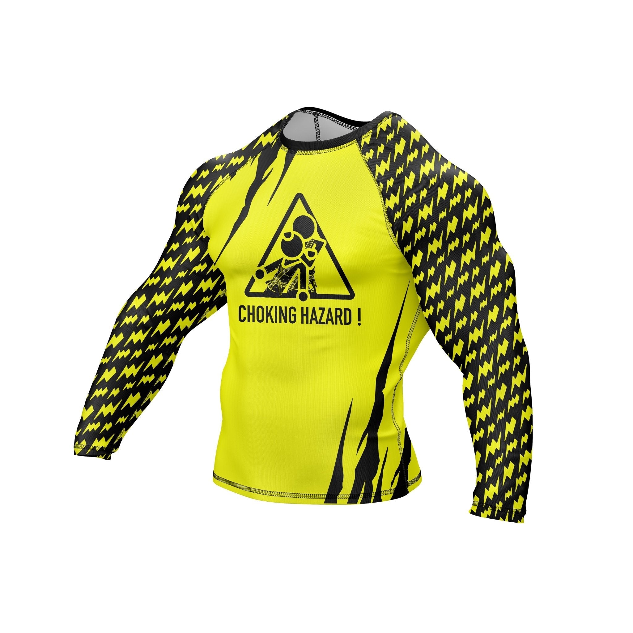 Choking Hazard Premium Bjj Rash Guard For Men/Women