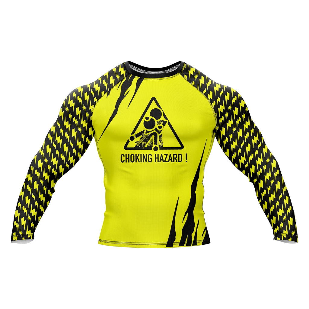 Choking Hazard Premium Bjj Rash Guard For Men/Women