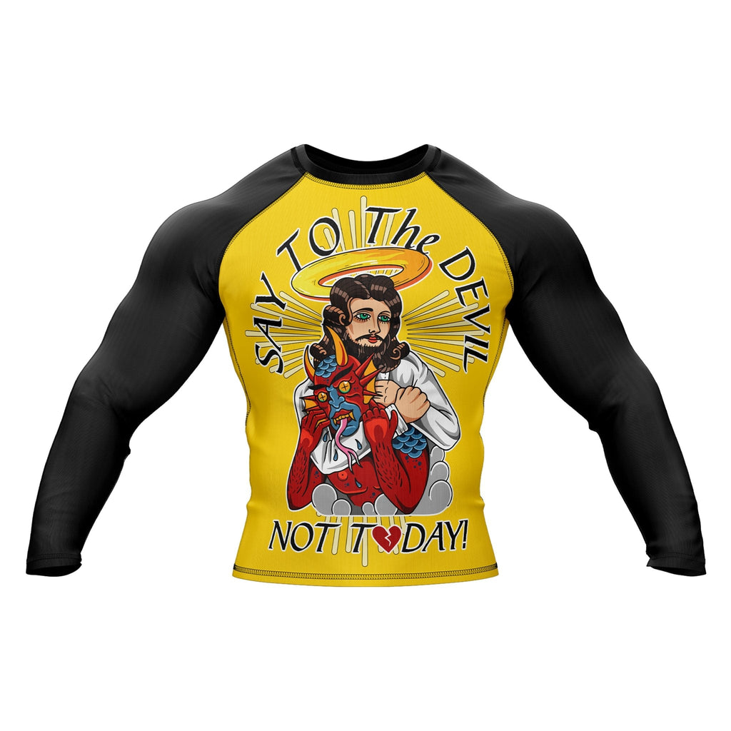 Christ Choke Premium Bjj Rash Guard For Men/Women