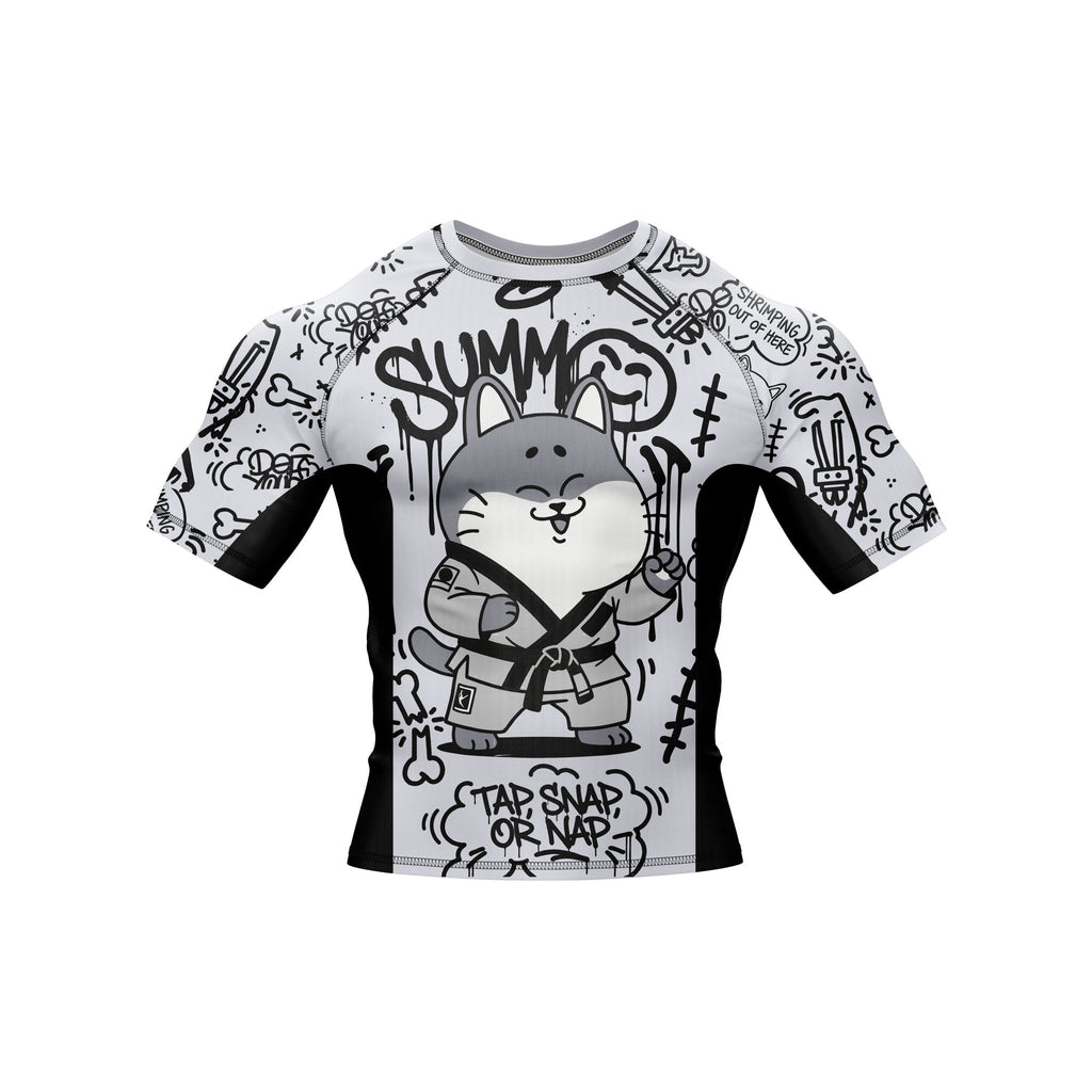 Doodle-Jitsu Premium Bjj Rash Guard For Men/Women