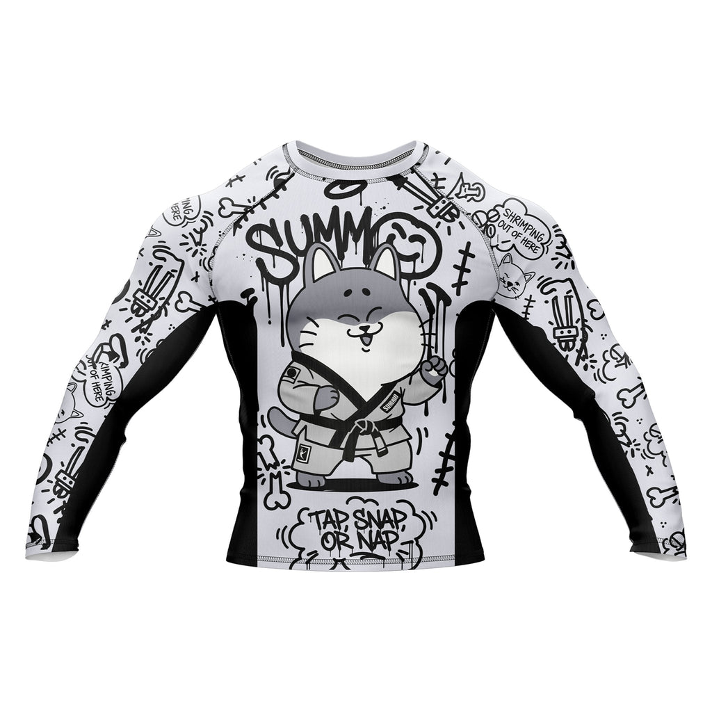Doodle-Jitsu Premium Bjj Rash Guard For Men/Women