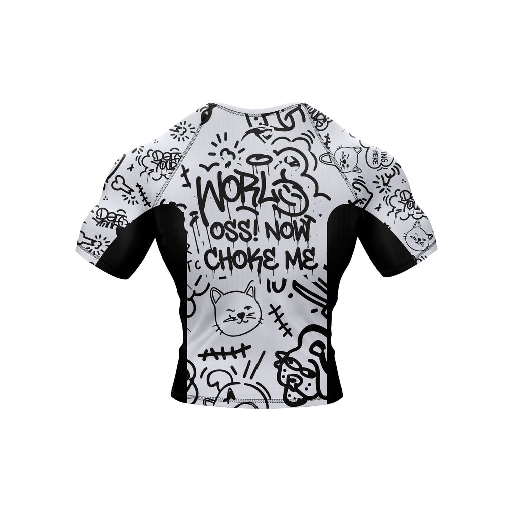 Doodle-Jitsu Premium Bjj Rash Guard For Men/Women